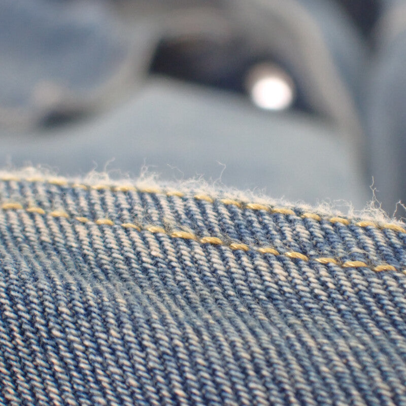 プラダ PRADA オーバーサイズ オーガニック デニム 38 GFC036_13Z6_F0BAN_S_OOO 長袖シャツ コットン ブルー メンズ レディース【中古】【ABランク】