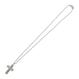 ブルガリ BVLGARI ラテンクロス 328947 ネックレス K18ホワイトゴールド ダイヤモンド メンズ レディース【中古】【Aランク】