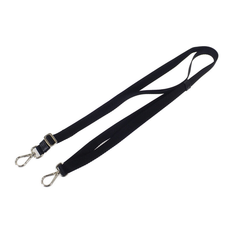 プラダ PRADA レザー スマートフォンケース 2ZH108_2DMH_F0002 ショルダーバッグ サフィアーノ ナイロン ブラック レディース メンズ【中古】【Aランク】