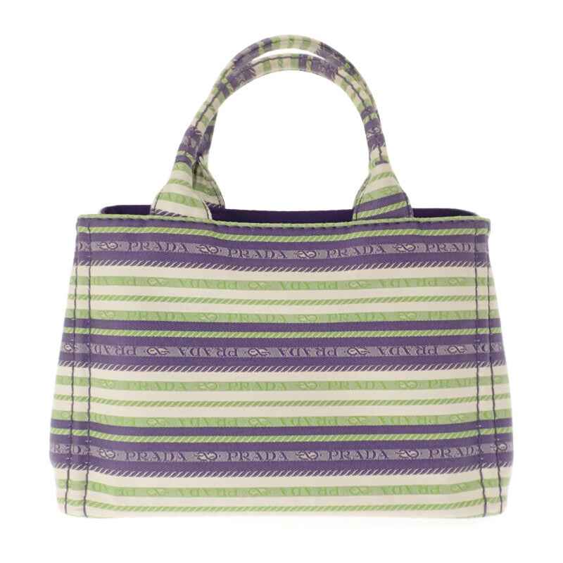 プラダ PRADA カナパトート ボーダー 1BG439 2WAYバッグ ショルダー