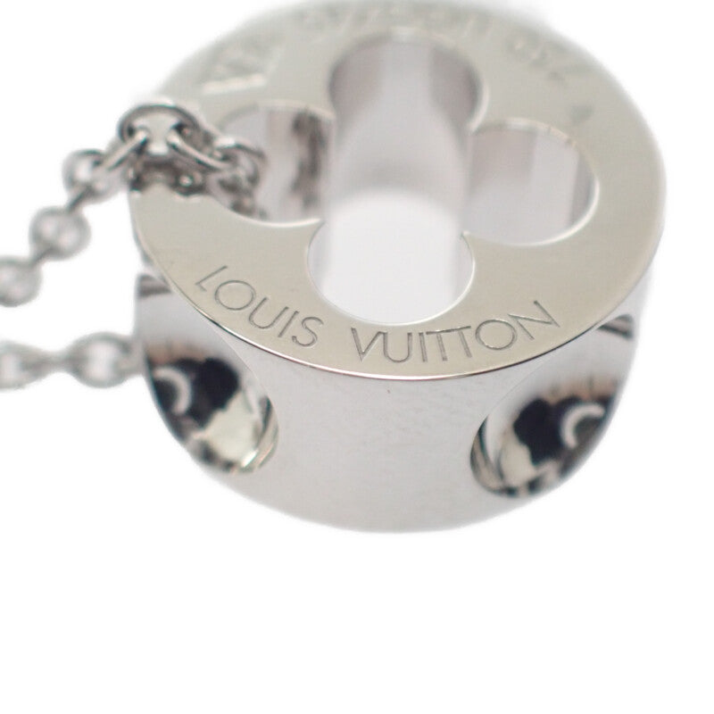 ルイヴィトン LOUIS VUITTON パンダンティフアンプラント Q93125 ネックレス K18ホワイトゴールド レディース ユニセックス【中古】【Aランク】