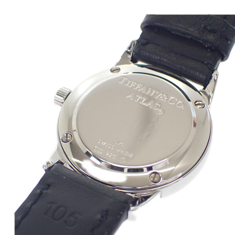 ティファニー TIFFANY&Co. アトラスドーム 腕時計 シルバー925 グレー クオーツ グレー文字盤 レディース【中古】【Aランク】
