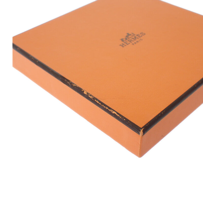 【中古】エルメス HERMES H エキップペンダント ネックレス バッファローホーン レザー ベージュ ピンク ブラウン レディース【Aランク】