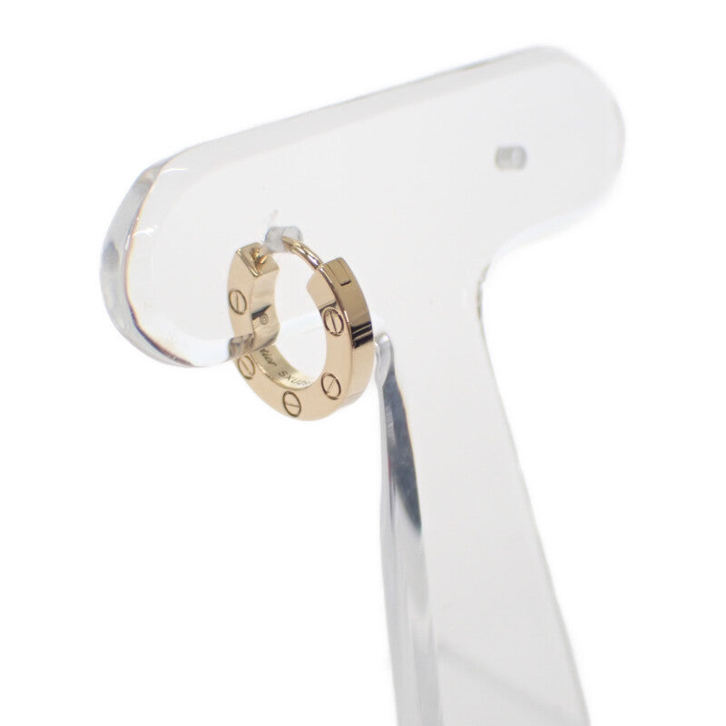 カルティエ CARTIER LOVEシングル オンライン限定 B8301423 ピアス K18イエローゴールド レディース【中古】【Aランク】
