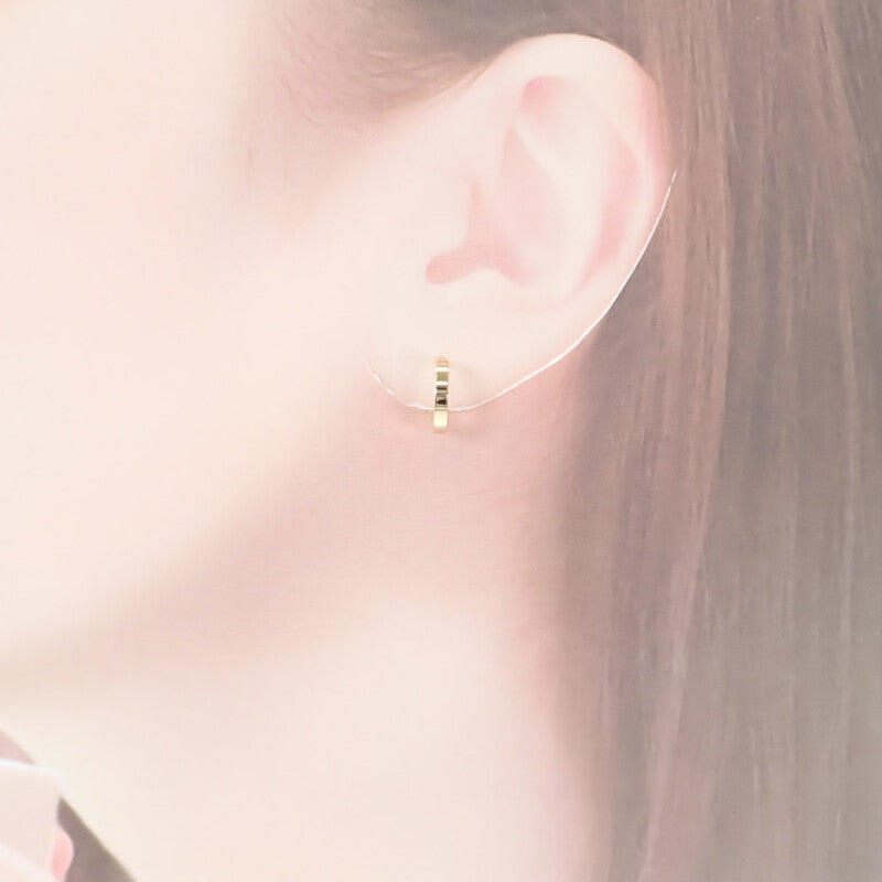 カルティエ CARTIER LOVEシングル オンライン限定 B8301423 ピアス K18イエローゴールド レディース【中古】【Aランク】