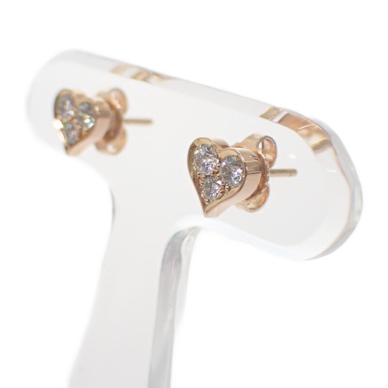 ティファニー TIFFANY&Co. センチメンタルハート ピアス K18ピンク