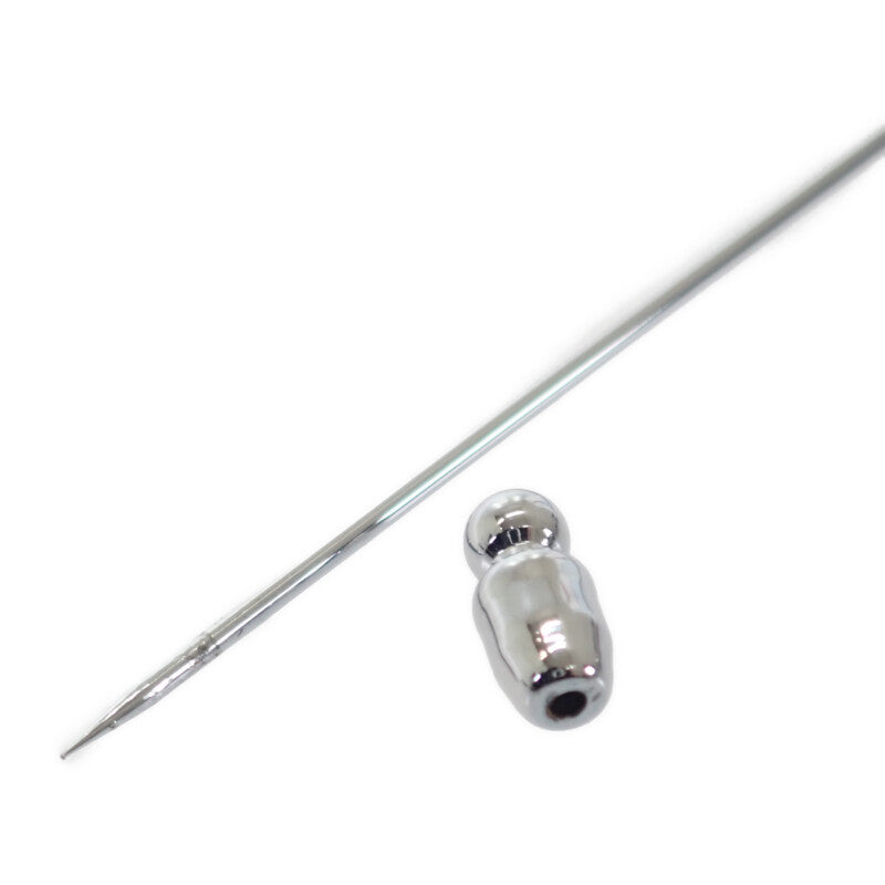 エルメス HERMES セリエピン クルードセル ブローチ メタル シルバー レディース メンズ【中古】【ABランク】