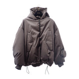 ルイヴィトン LOUIS VUITTON LVエンブロイダリーオーバーサイズボンバージャケット 50 ブルゾン ナイロン グレー メンズ【中古】【Aランク】