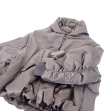 ルイヴィトン LOUIS VUITTON LVエンブロイダリーオーバーサイズボンバージャケット 50 ブルゾン ナイロン グレー メンズ【中古】【Aランク】