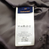 ルイヴィトン LOUIS VUITTON LVエンブロイダリーオーバーサイズボンバージャケット 50 ブルゾン ナイロン グレー メンズ【中古】【Aランク】