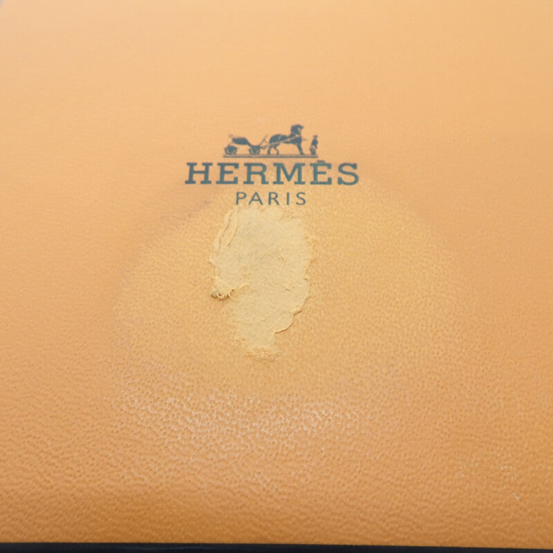 HERMES Amulette Padlock PM H057027FD00 Necklace Metal Buffalo Horn Gold Black Women's [Used] [Rank AB]