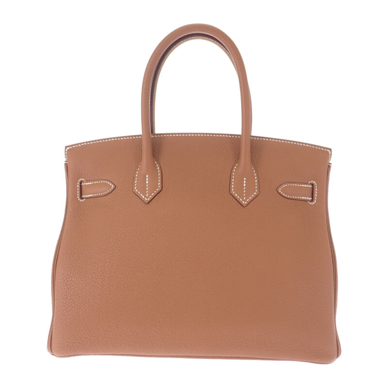 エルメス HERMES バーキン 30 ハンドバッグ トゴ ゴールド シルバー金具 レディース【中古】【SAランク】