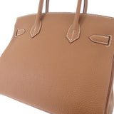 エルメス HERMES バーキン 30 ハンドバッグ トゴ ゴールド シルバー金具 レディース【中古】【SAランク】
