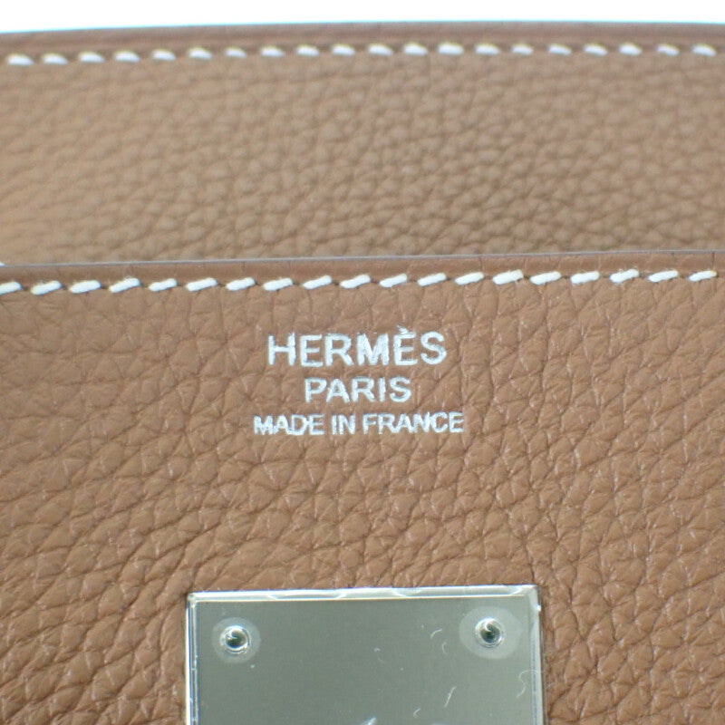 エルメス HERMES バーキン 30 ハンドバッグ トゴ ゴールド シルバー金具 レディース【中古】【SAランク】