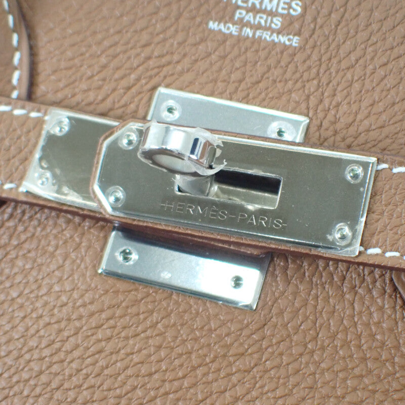 エルメス HERMES バーキン 30 ハンドバッグ トゴ ゴールド シルバー金具 レディース【中古】【SAランク】