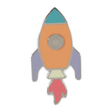 エルメス HERMES スペースHバッジ H077352FPAB ブローチ メタル マルチ オレンジ レディース【中古】【Aランク】