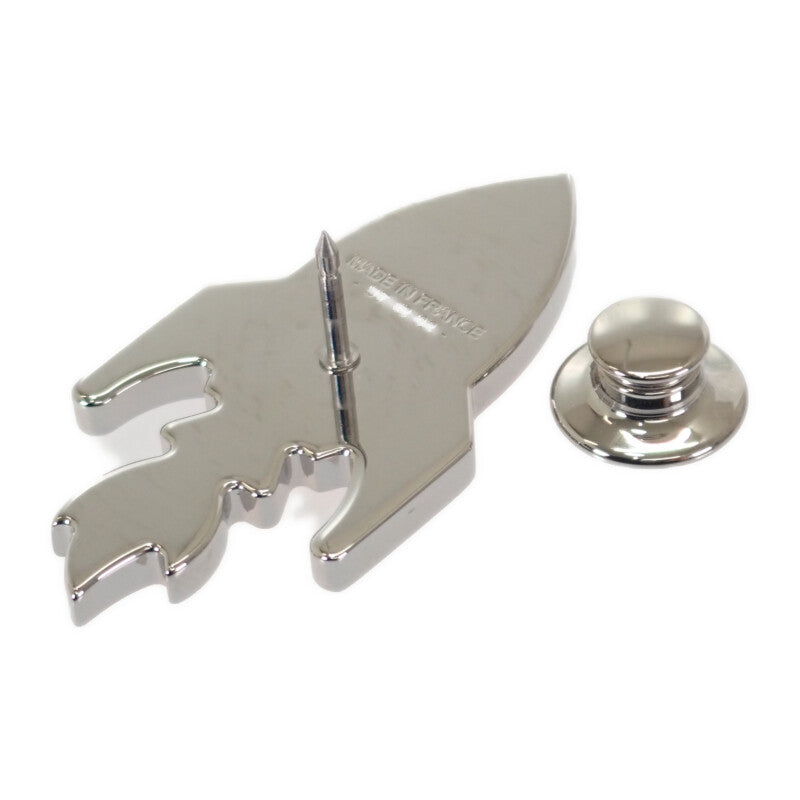 エルメス HERMES スペースHバッジ H077352FPAB ブローチ メタル マルチ オレンジ レディース【中古】【Aランク】