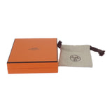 エルメス HERMES スペースHバッジ H077352FPAB ブローチ メタル マルチ オレンジ レディース【中古】【Aランク】