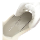 【中古】ルイヴィトン LOUIS VUITTON アークライト 2.0 厚底 プラットフォーム 1ABHZN モノグラム スニーカー レザー ホワイト 36 レディース【Aランク】