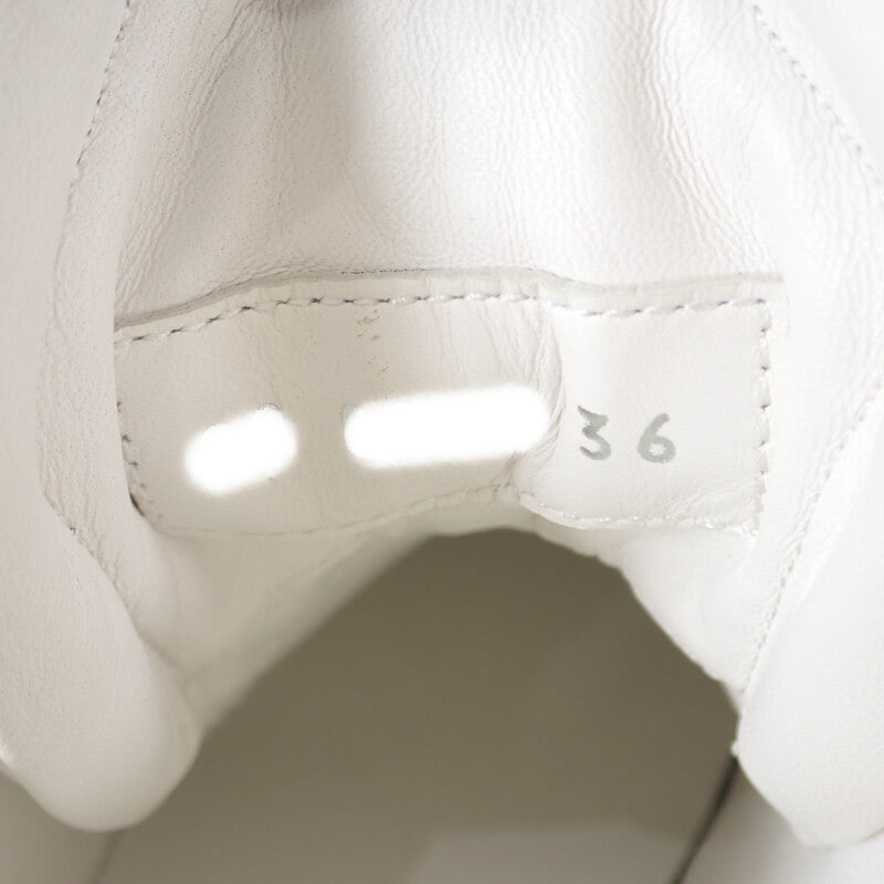 【中古】ルイヴィトン LOUIS VUITTON アークライト 2.0 厚底 プラットフォーム 1ABHZN モノグラム スニーカー レザー ホワイト 36 レディース【Aランク】