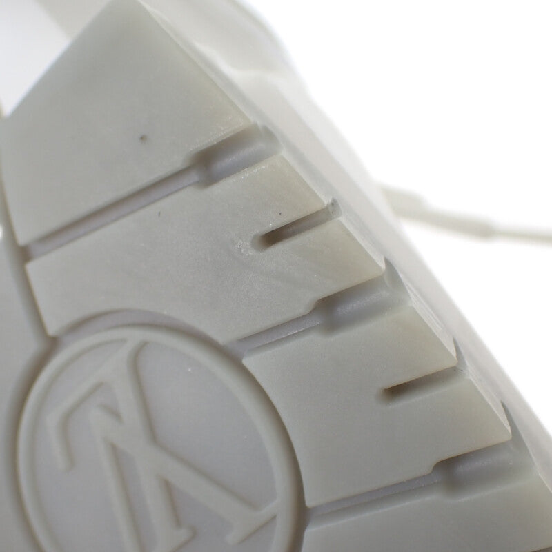 【中古】ルイヴィトン LOUIS VUITTON アークライト 2.0 厚底 プラットフォーム 1ABHZN モノグラム スニーカー レザー ホワイト 36 レディース【Aランク】