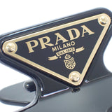 プラダ PRADA メタルクロウクリップ 1IF103_K9D_F0002 ヘアアクセサリー メタル ブラック ゴールド ゴールド金具 レディース【中古】【ABランク】