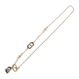 【中古】エルメス HERMES シュルメールPM 100002FD ネックレス メタル バッファローホーン ゴールド  ゴールド金具 レディース【Aランク】