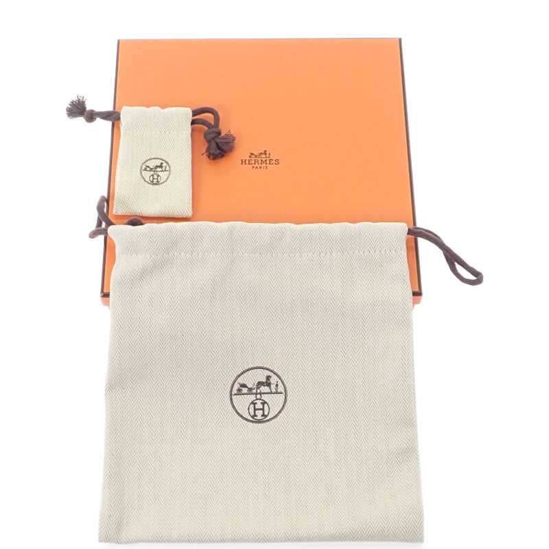エルメス HERMES ポップH15 H081087 ベルト ヴォーエプソン ブラウン シルバー金具 レディース【中古】【SAランク】