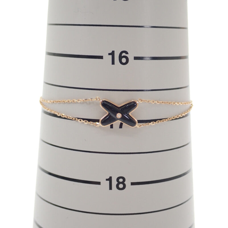 ショーメ Chaumet ジュドゥリアン 085122-000 ブレスレット K18ピンクゴールド オニキス ブラック レディース【中古】【Aランク】