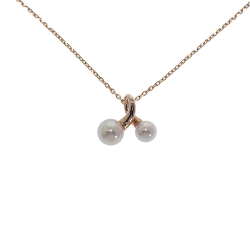 ミキモト MIKIMOTO アコヤパール PP-20496I ネックレス K18ピンクゴールド レディース【中古】【Aランク】