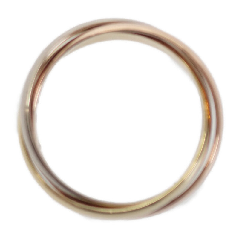 カルティエ CARTIER トリニティリングSM 12号 52 B4235152 リング K18ゴールド イエローゴールド ホワイトゴールド ピンクゴールド レディース【中古】【Aランク】