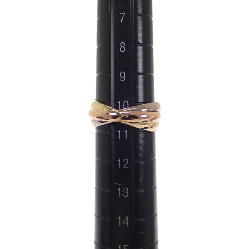 カルティエ CARTIER トリニティリングSM 12号 52 B4235152 リング K18ゴールド イエローゴールド ホワイトゴールド ピンクゴールド レディース【中古】【Aランク】