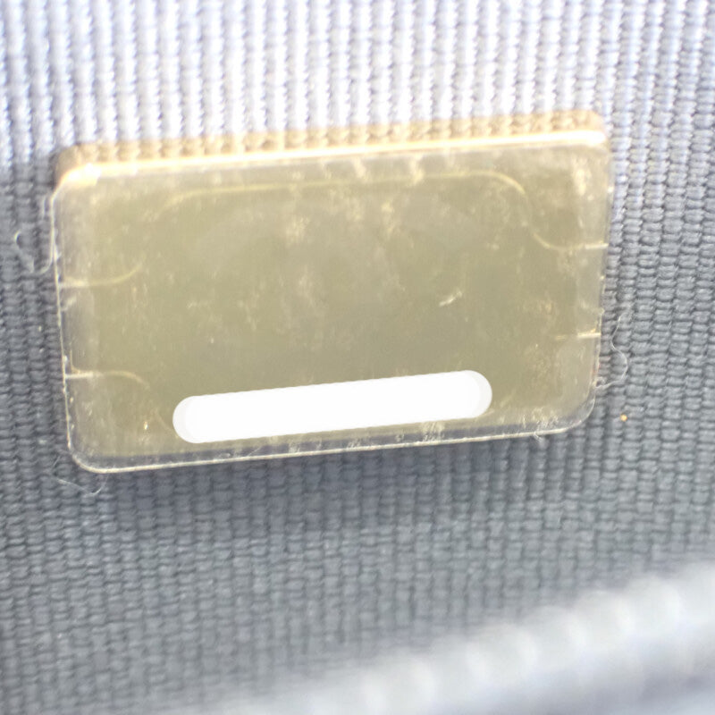 シャネル CHANEL クラシックチェーンウォレット AP0250 長財布 デニム ネイビー ゴールド金具 レディース【中古】【Aランク】