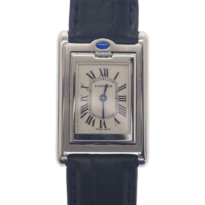 専用Cartier ステンレススチール カルティエ CARTIER タンクバスキュラント SM W1011158 腕時計