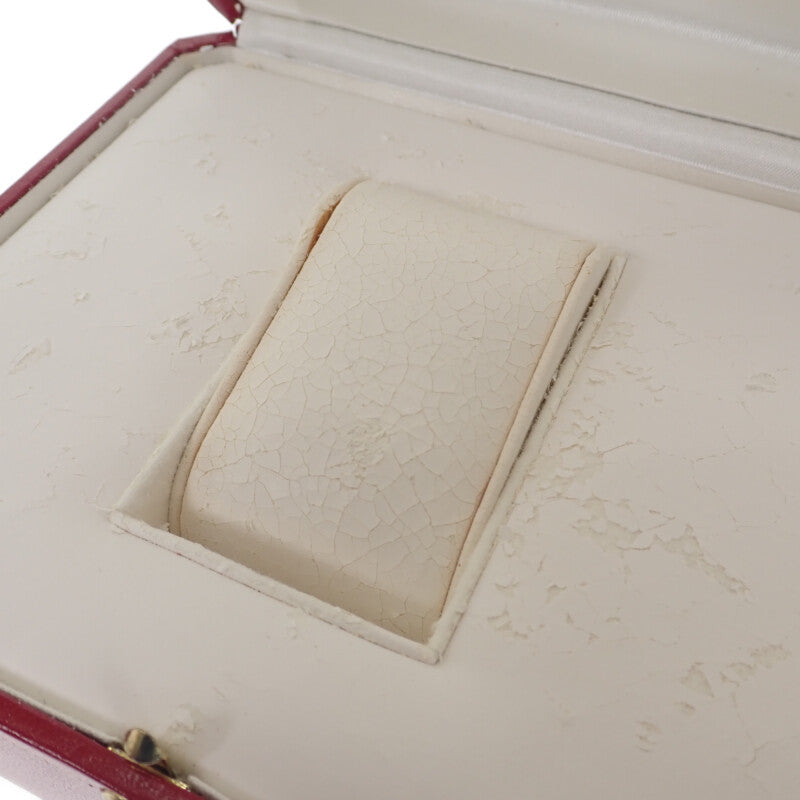 カルティエ CARTIER タンクバスキュラント SM W1011158 腕時計 ステンレススチール レザー シルバー ブラック クオーツ シルバー文字盤 レディース【中古】【Aランク】