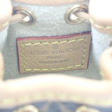 【中古】ルイヴィトン LOUIS VUITTON ビジューサック・マイクロノエ M00818 バッグチャーム モノグラムキャンバス ブラウン レディース【Aランク】