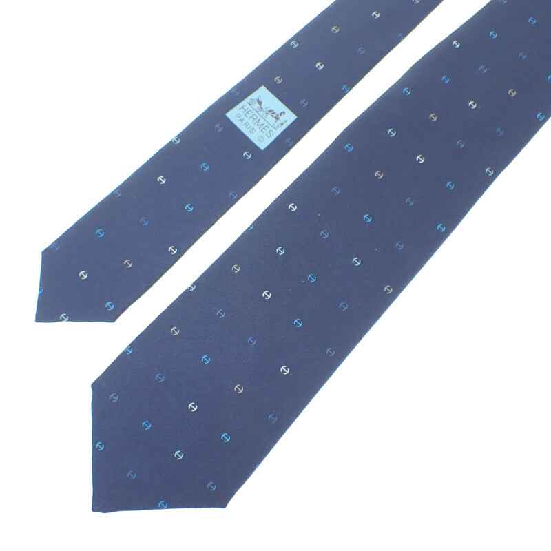 エルメス HERMES シルクツイルタイ Hトノー H006342T ネクタイ シルク