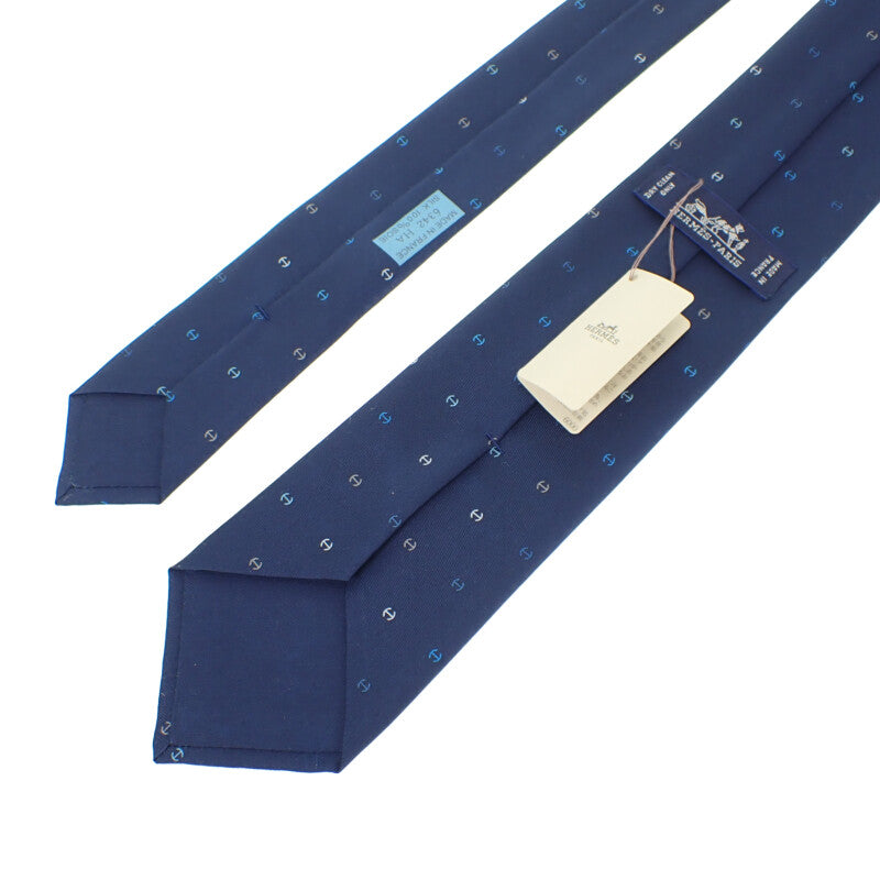 エルメス HERMES シルクツイルタイ Hトノー H006342T ネクタイ シルク