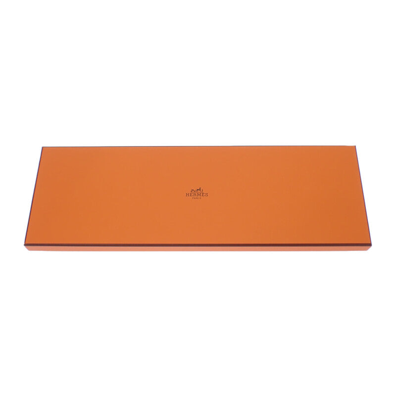 エルメス HERMES シルクツイルタイ Hトノー H006342T ネクタイ シルク ネイビー マルチカラー メンズ【中古】【SAランク】