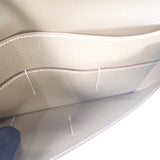 【中古】エルメス HERMES ドゴン デュオ GM H043070CK 長財布 トゴ エトゥープ ベージュ  シルバー金具 レディース【Sランク】