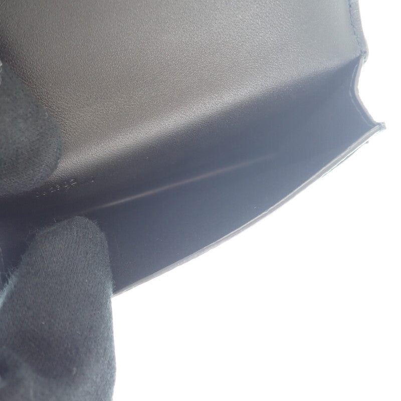 ロエベ LOEWE ビジネス C660M97X05 カードケース カーフ ブラック メンズ レディース【中古】【Aランク】