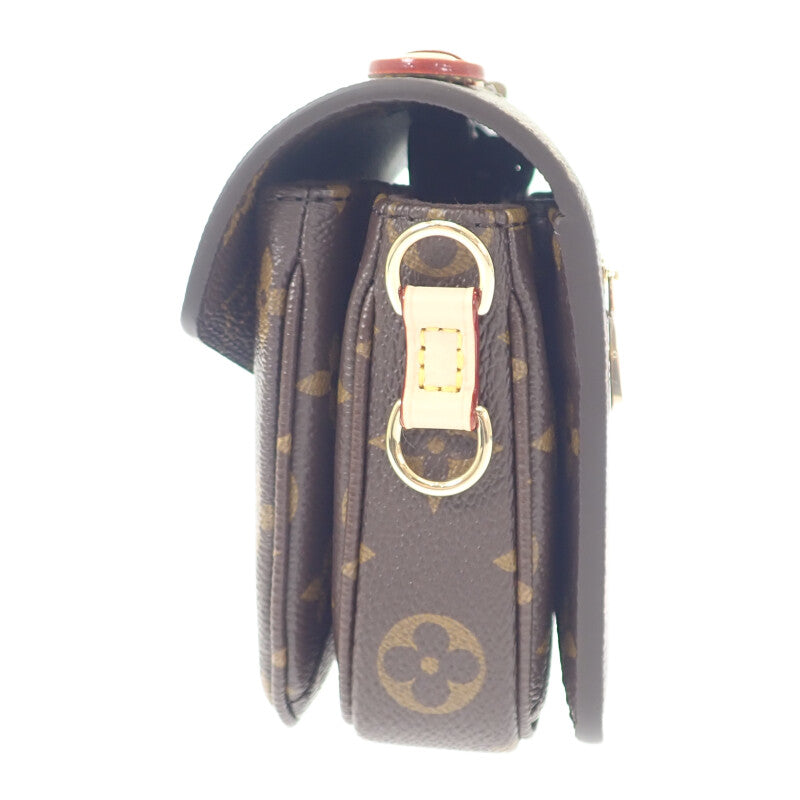 ルイヴィトン LOUIS VUITTON ポシェット・メティス EW M46279 ハンドバッグ ３WAYバッグ モノグラムキャンバス ブラウン ゴールド金具 レディース【中古】【Sランク】