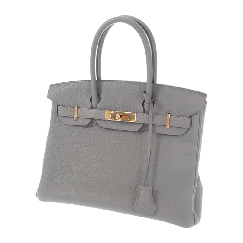 エルメス HERMES バーキン 30  ハンドバッグ トゴ エタン ゴールド金具 レディース【中古】【Aランク】