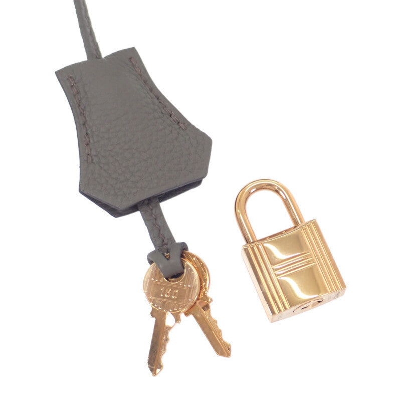 エルメス HERMES バーキン 30  ハンドバッグ トゴ エタン ゴールド金具 レディース【中古】【Aランク】