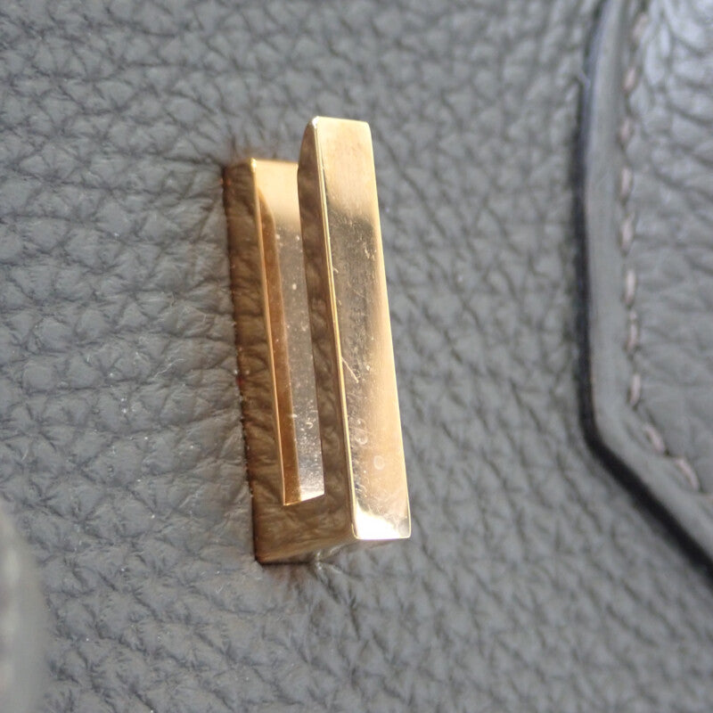 エルメス HERMES バーキン 30  ハンドバッグ トゴ エタン ゴールド金具 レディース【中古】【Aランク】