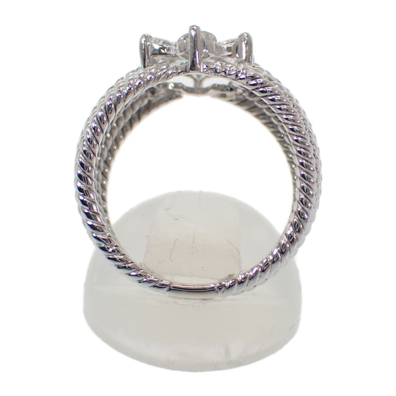 ダミアーニ Damiani ジュエリー リング K18ホワイトゴールド 12号 ダイヤモンド レディース【中古】【Aランク】