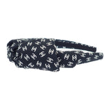 【中古】シャネル CHANEL ココマーク カチューシャ AA9409B13807 NQ575 ヘアアクセサリー シルク ブラック レディース レディース【Aランク】