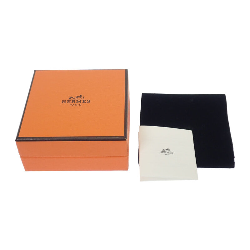エルメス HERMES クリッククラックPM  ブレスレット メタル ブラック シルバー金具 レディース【中古】【Aランク】
