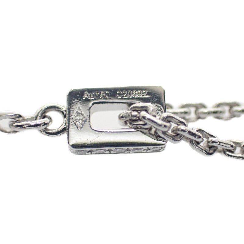 【商談中/対象者以外注文不可】ルイヴィトン LOUIS VUITTON ペンダント LV GM Q93670 ネックレス K18ホワイトゴールド ダイヤモンド メンズ レディース【中古】【Aランク】