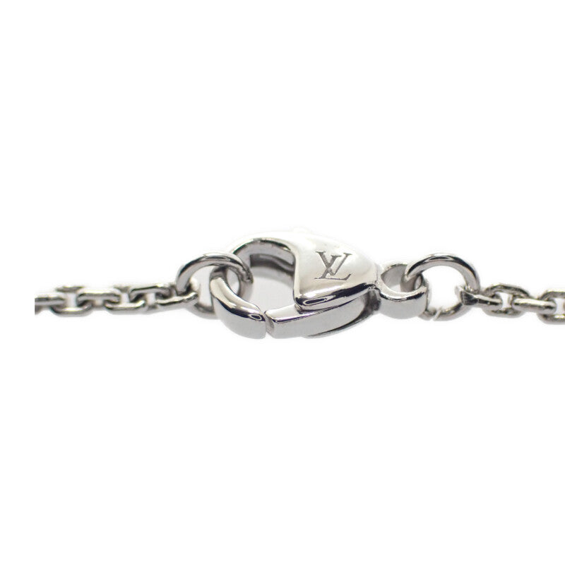 美品︎正規品︎k18ホワイトゴールド︎LOUIS VUITTON︎ネックレス ルイ ヴィトン ネックレス チェーン ホワイトゴールド WG 美品 750 K18